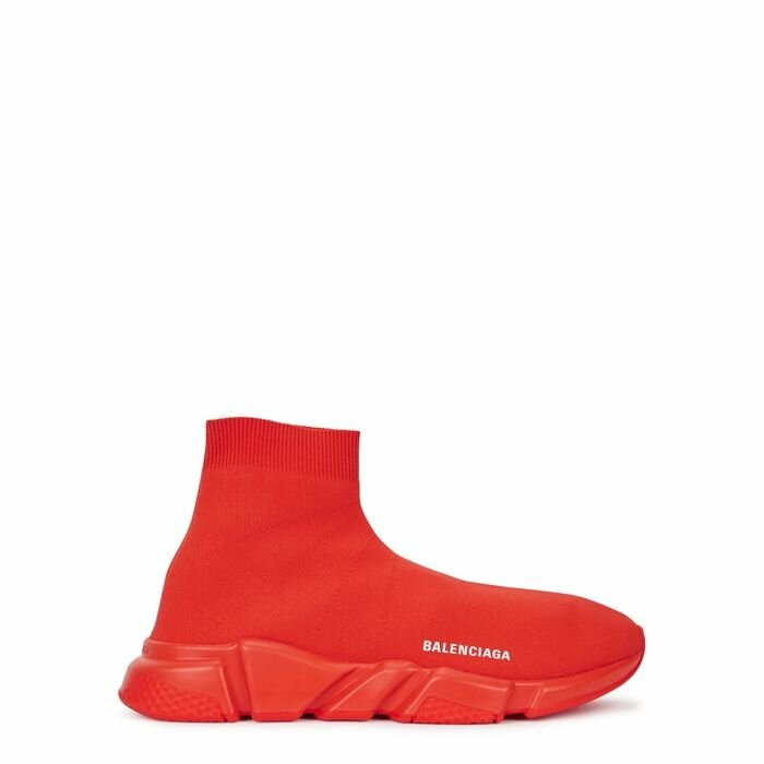 red balenciaga shoes